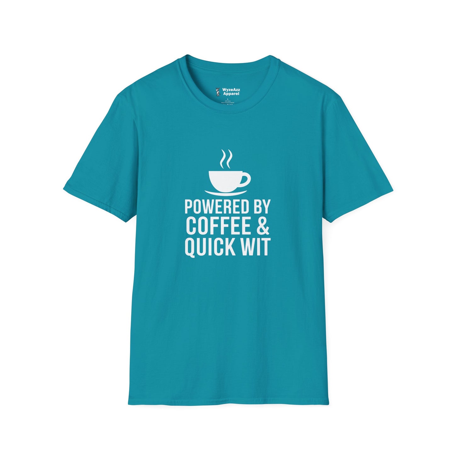 Powered By Coffee And Quick Wit T-Shirt