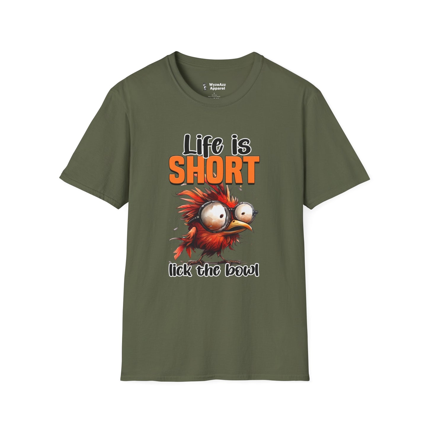 Life Is Short, Lick The Bowl T-Shirt