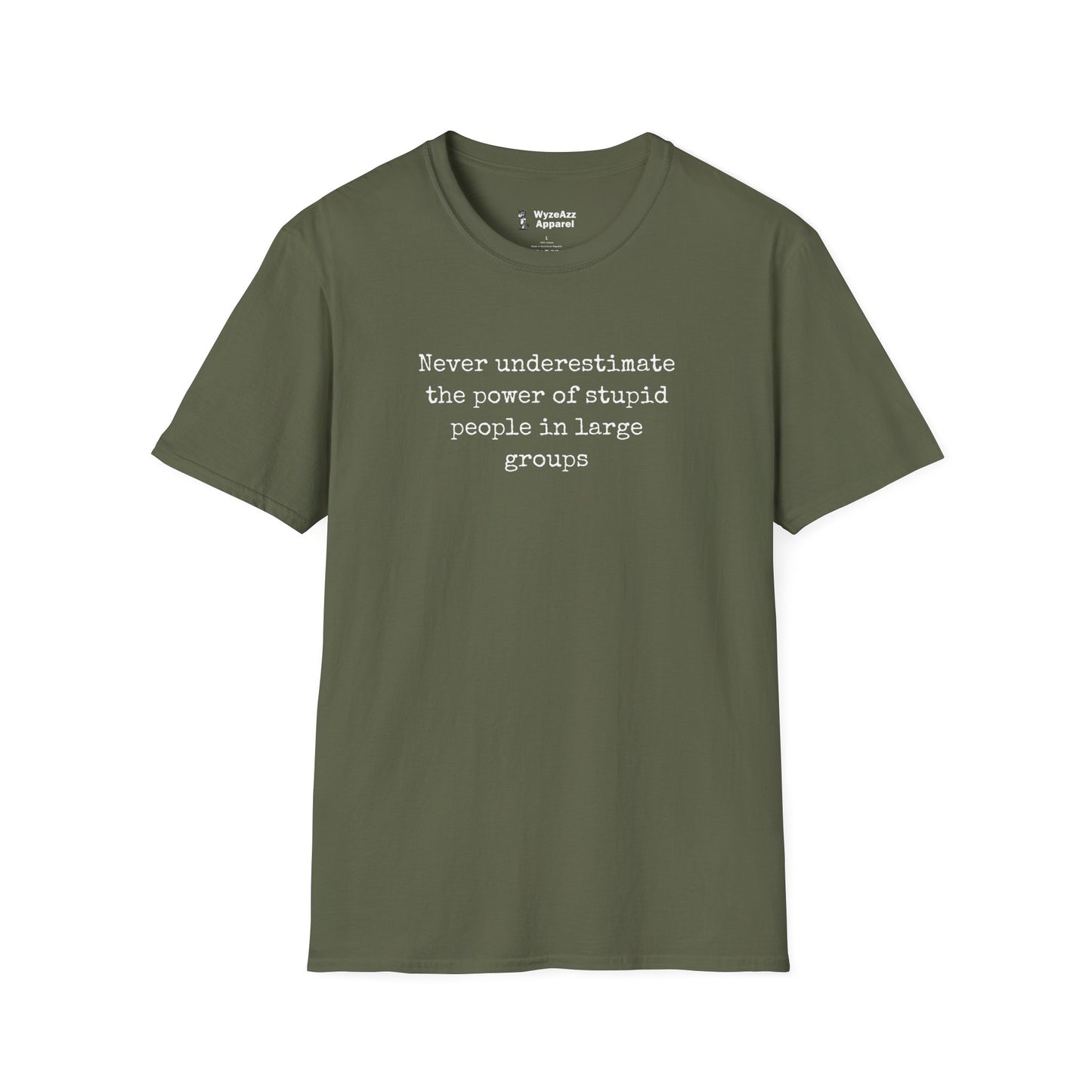 Stupid People in Large Groups T-Shirt