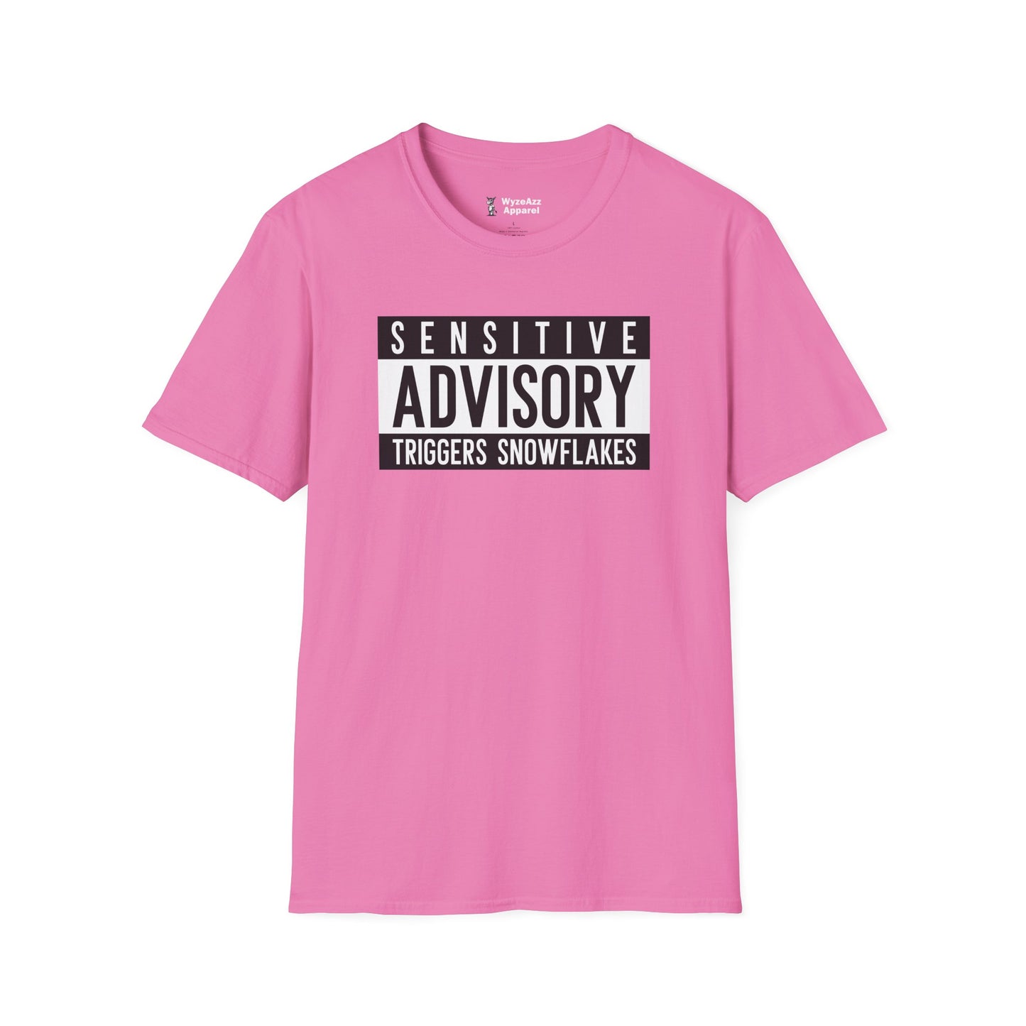 Sensitive Advisory Snowflakes T-Shirt