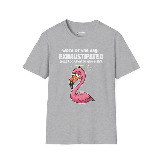Exhaustipated - Too Tired To Give A Sh** T-Shirt