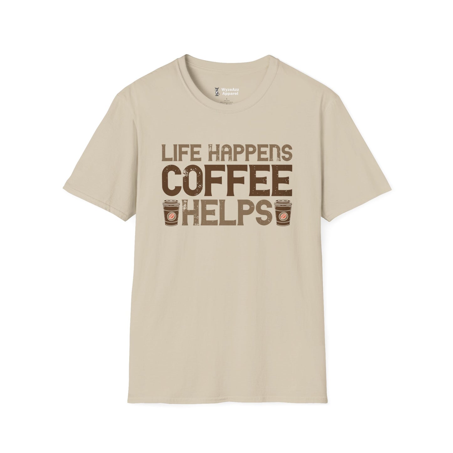 Life Happens, Coffee Helps T-Shirt