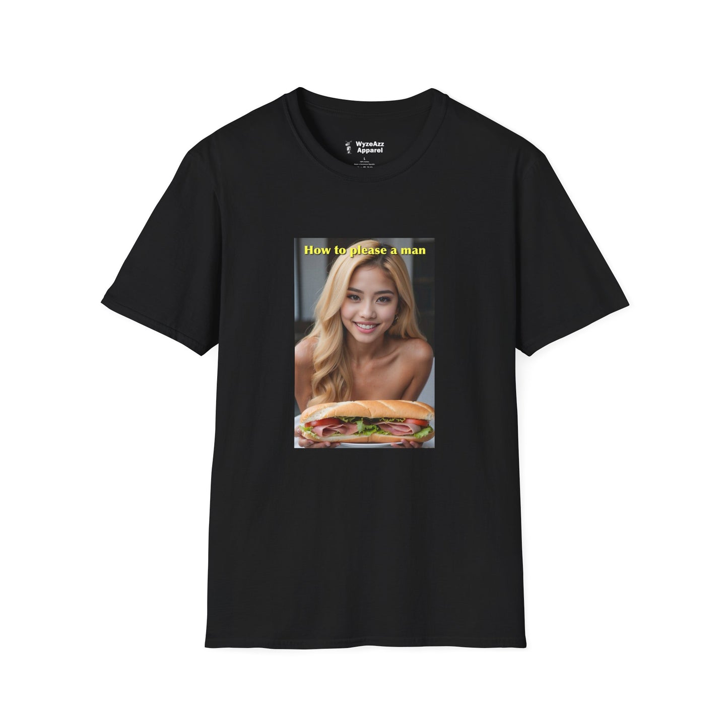 How To Please A Man Sandwich T-Shirt