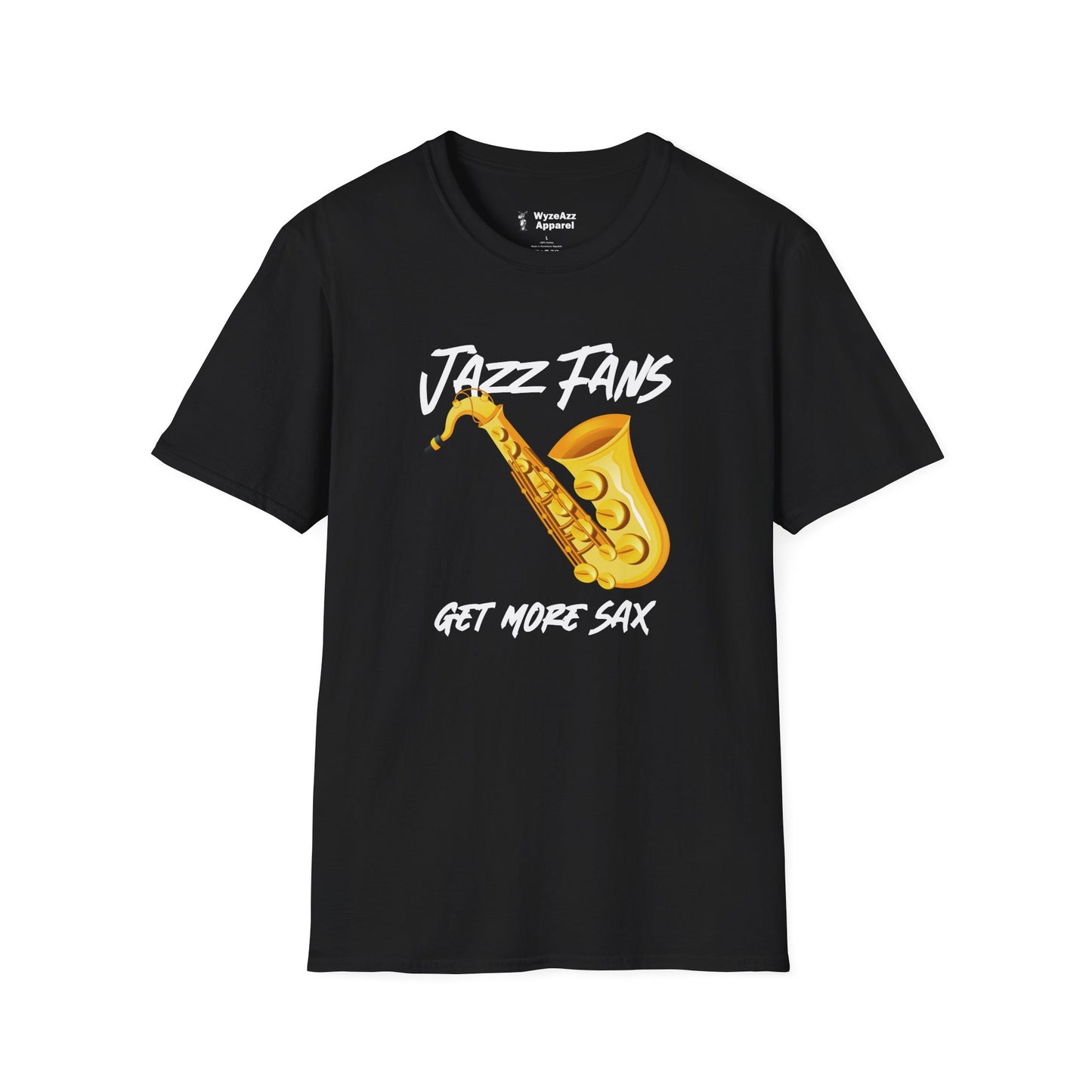 Jazz Fans Get More Sax Music T-Shirt