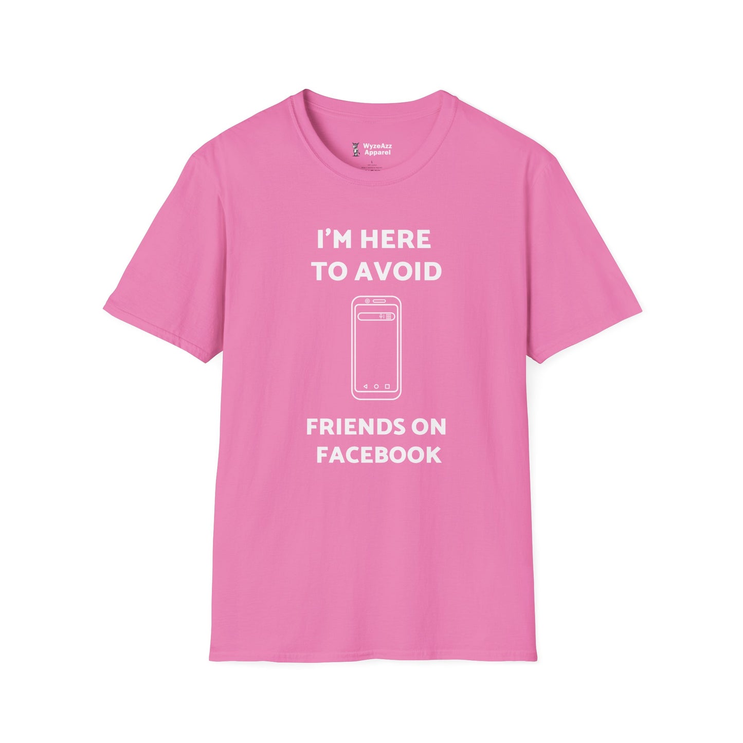 I'm Here To Avoid Friends On Facebook T-Shirt