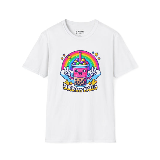 Suck My Balls - Milk Tea - Boba - Bubble Tea T-Shirt