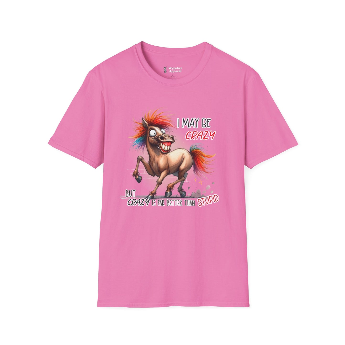 I May Be Crazy But That's Far Better Than Stupid T-Shirt