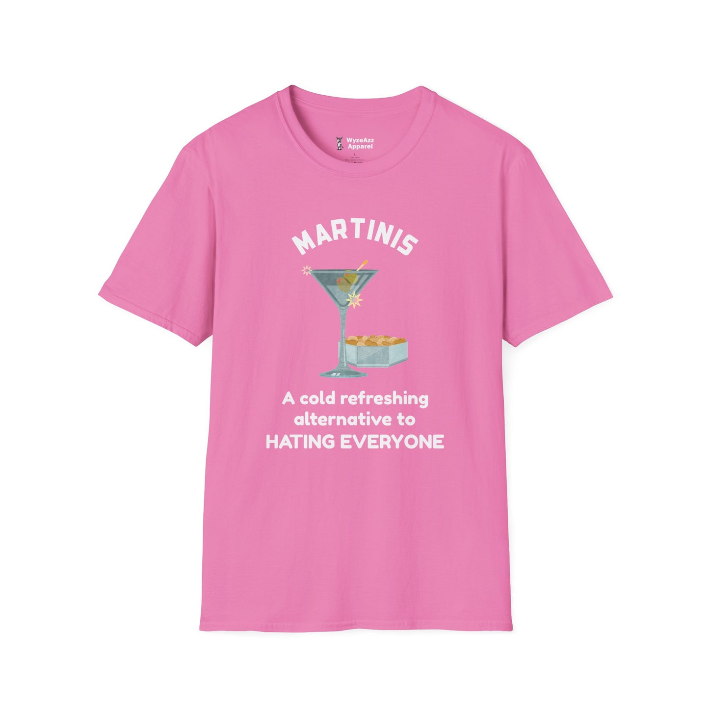 Martinis - A Cold Refreshing Alternative to Hating Everyone T-Shirt