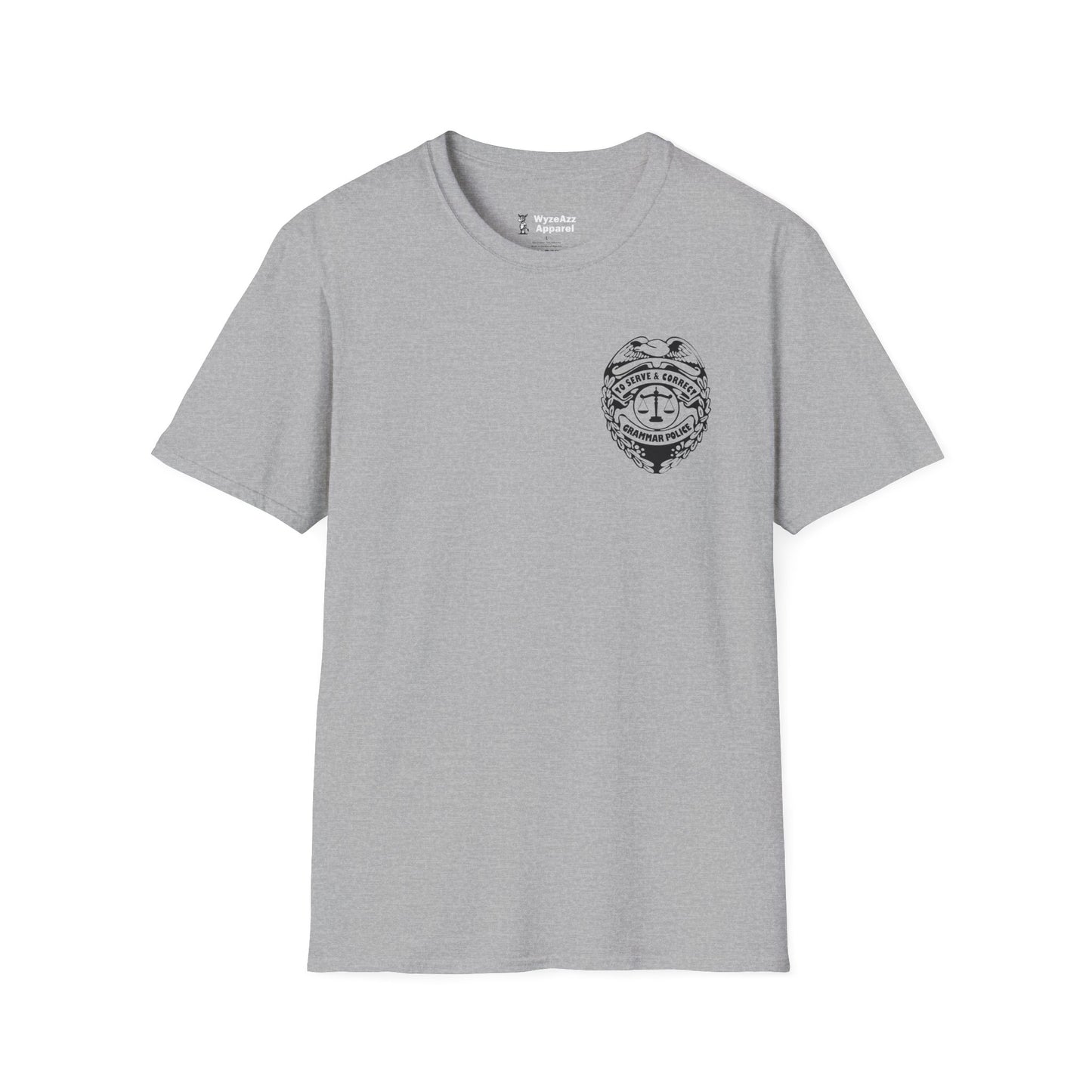Grammer Police - To Serve and Correct T-Shirt