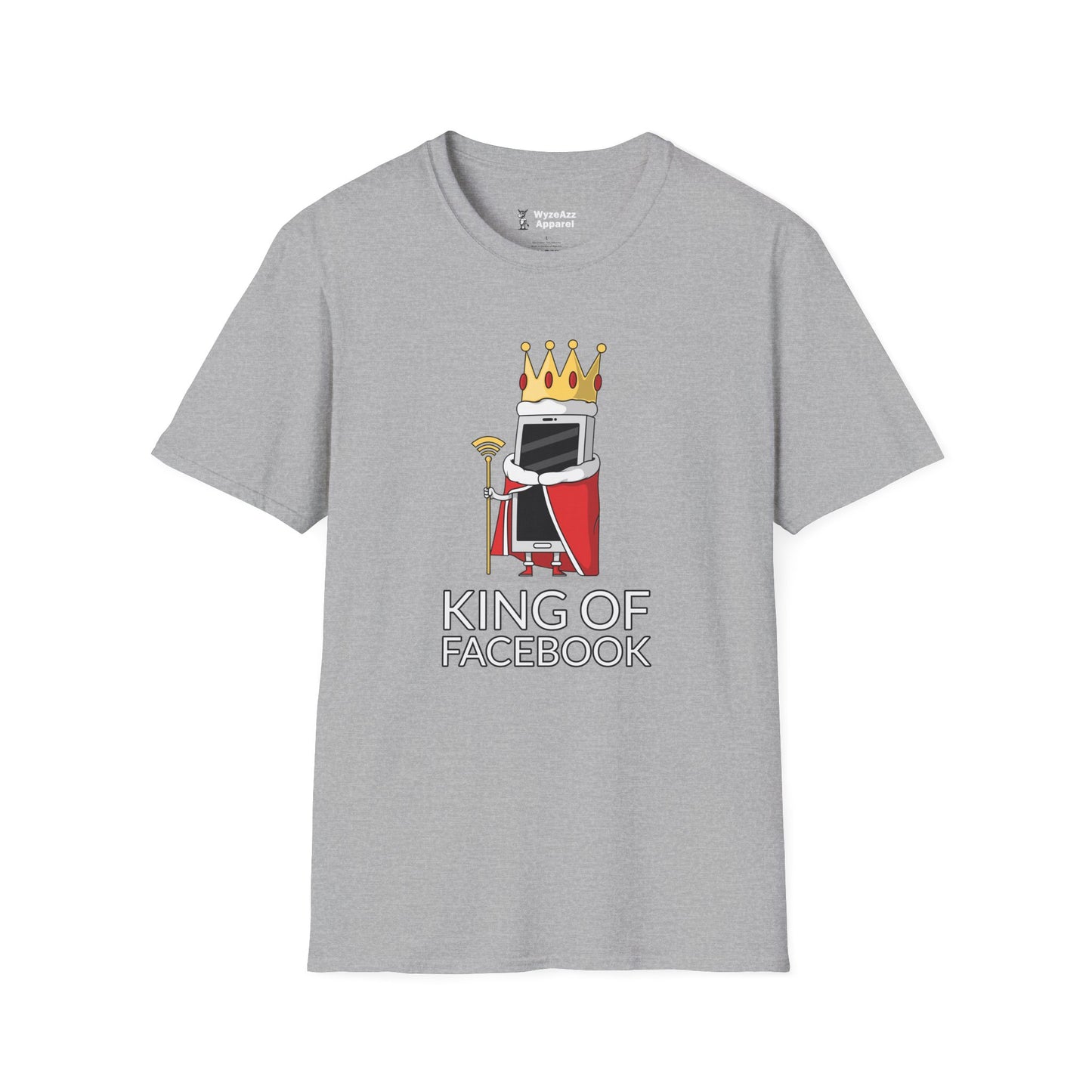 King of Facebook T-Shirt