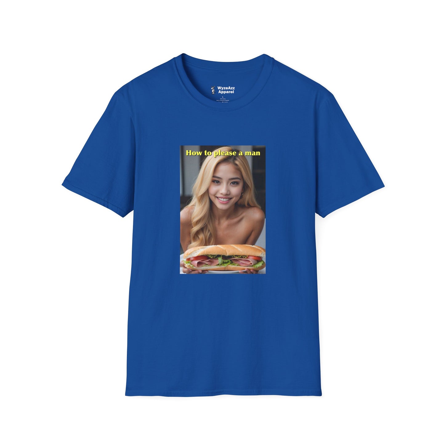 How To Please A Man Sandwich T-Shirt