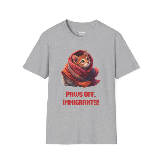 Paws Off Immigrants Eating Pets T-Shirt