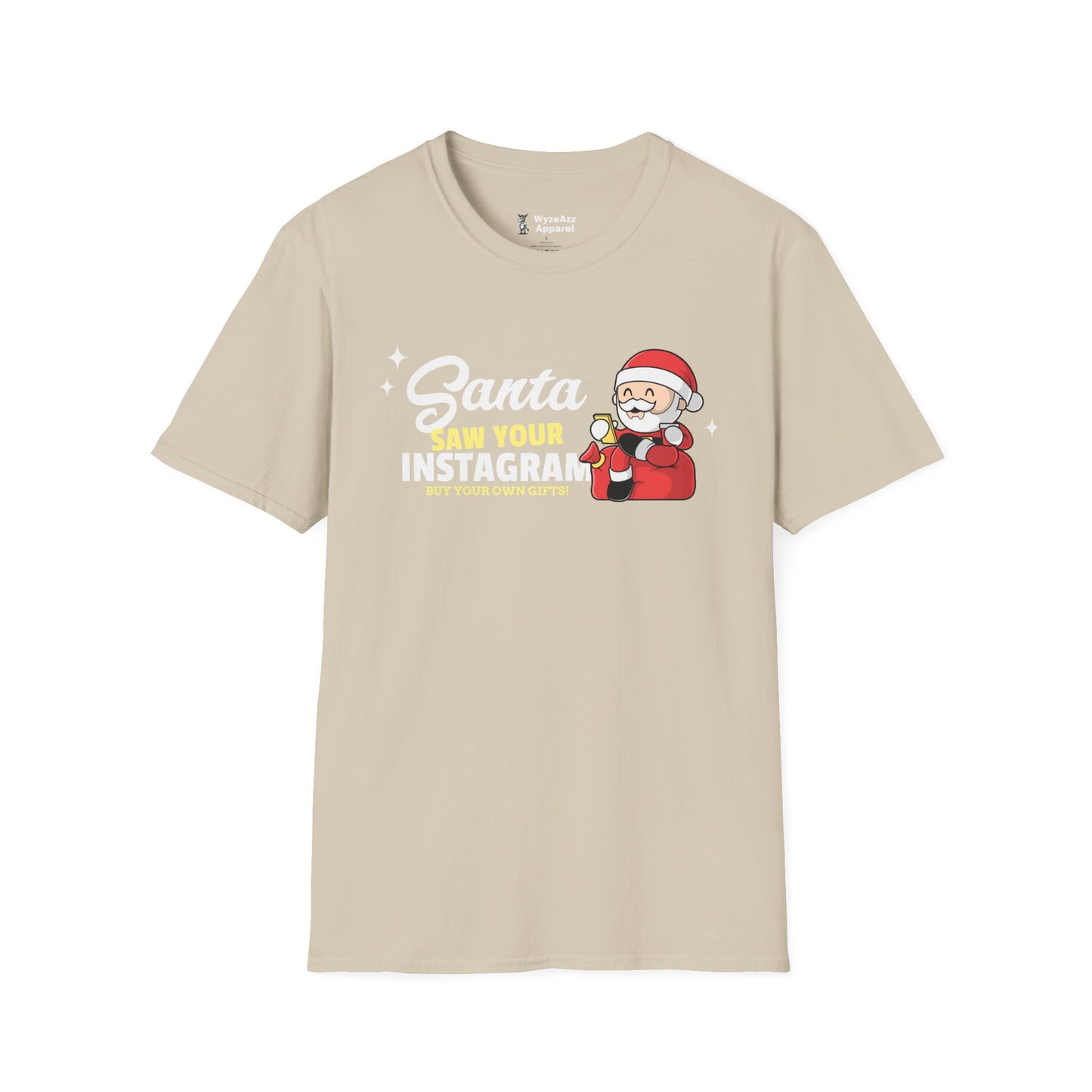 Santa Saw Your Instagram T-Shirt