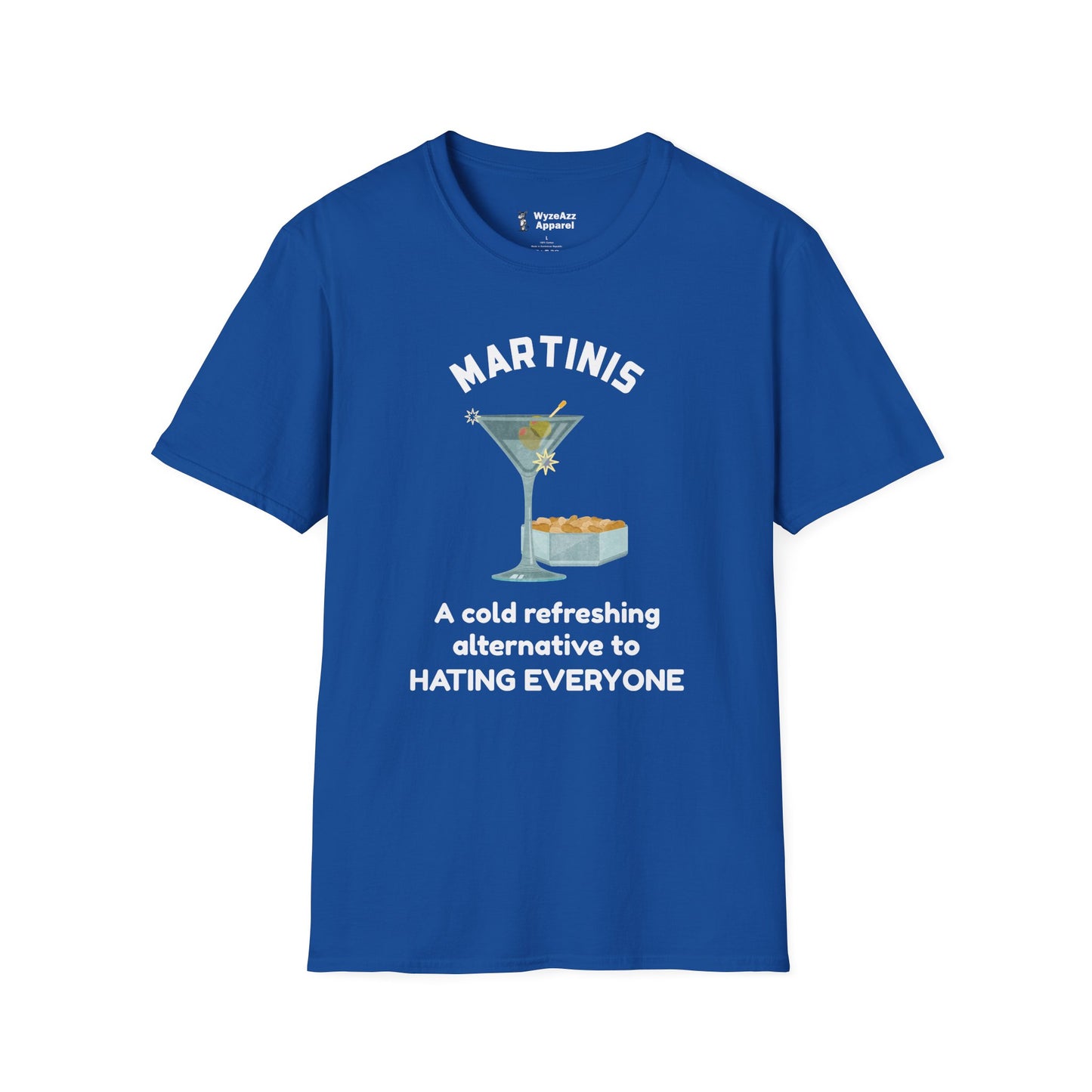Martinis - A Cold Refreshing Alternative to Hating Everyone T-Shirt
