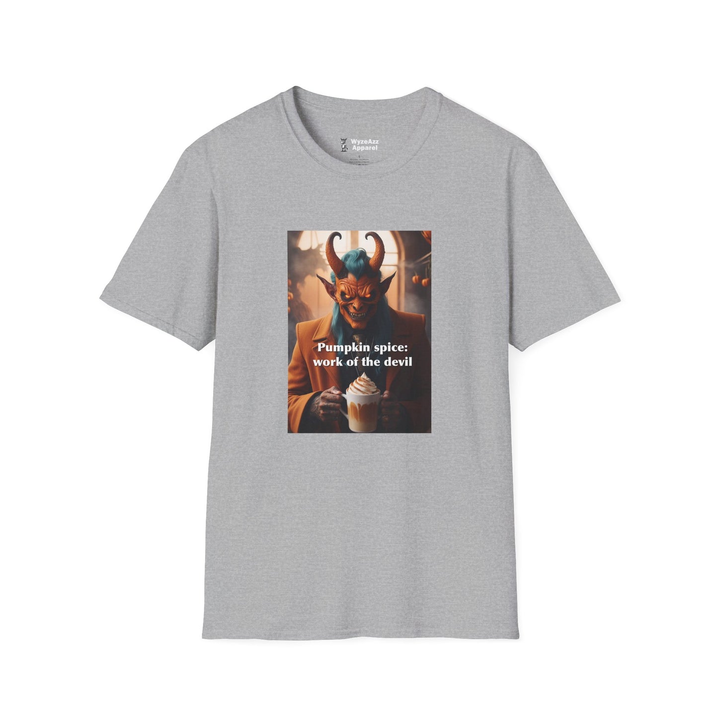 Pumpkin Spice Work Of The Devil T-Shirt